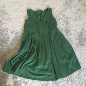 Shiseido green dress